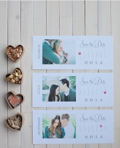 Sweet Save the Date Calendar Printable