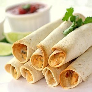 Baked Chicken Taquitos