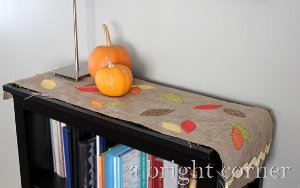 Fallen Leaves Table Runner