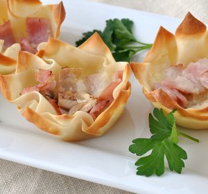Chicken Cordon Bleu Bites