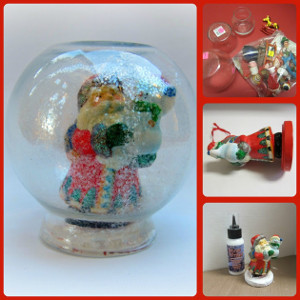 Simple Glitter Snow Globe Simple Glitter Snow Globe