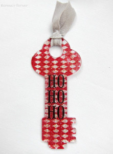 Mod Podge Magic Key for Santa