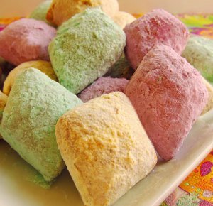 Vibrant Diamond Beignets