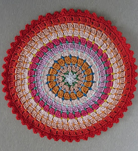 Colorful Ringed Rug