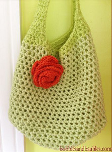 crochet market bag free pattern
