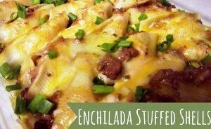 Enchilada Stuffed Shells