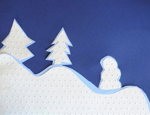 Snow Scene Winter Landscape