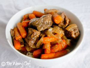 All Day Beef Tips and Rice