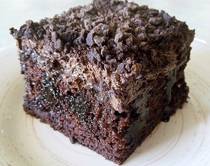 Death by Chocolate Poke Cake