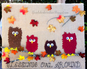 Blessings Owl Around Sign