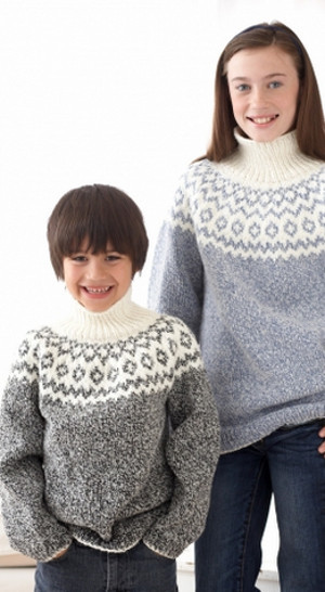 Kid's Classic Fair Isle Sweater