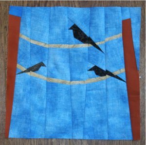 Birds on a Wire Block