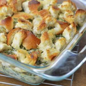 Creamy Spinach and Chicken Casserole
