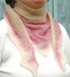 Dreamsicle Lace Scarf