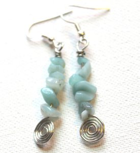 Handmade Amazonite Earrings