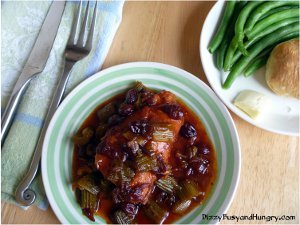 Six-Hour Cranberry Chicken