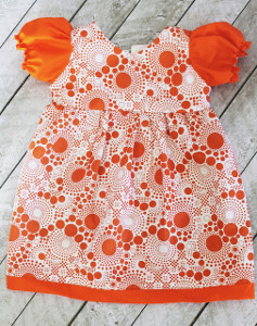 Puff Sleeve Toddler Dress