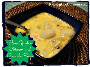 Olive Garden Chicken and Gnocchi Copycat Soup