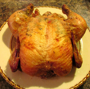 Lazy Sunday Roast Chicken