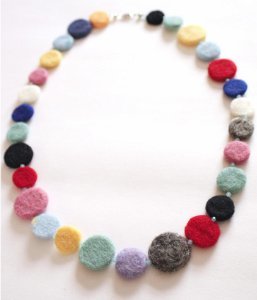 Feel-Good Felt Necklace