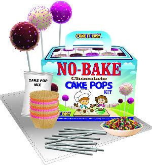 No Bake Chocolate Cake Pops Kit