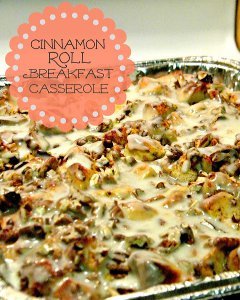 Shortcut Cinnamon Roll Breakfast Bake