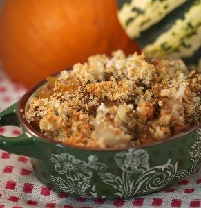 Squash Crumble Casserole