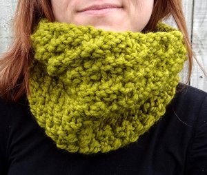 Spring Moss Cowl