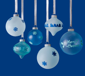 Frosted Glass Ornaments Frosted Glass Ornaments