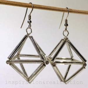 DIY Himmeli Earrings