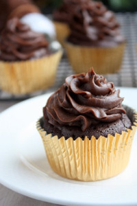 Fantastic Flourless Chocolate Cupcakes