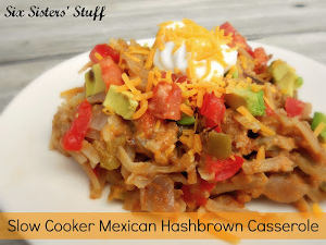 Slow Cooker Mexican Hashbrown Casserole