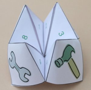 Fun Father's Day Cootie Catcher Fun Fathers Day Cootie Catcher