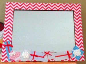 Decorative DIY Framed Mirror