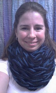 One Hour Arm Knit Cowl