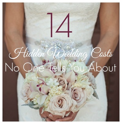 14 Hidden Wedding Costs No One Tells You About