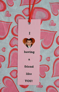 Simple Bookmark Valentines