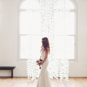 Elegant Wax Paper Backdrop