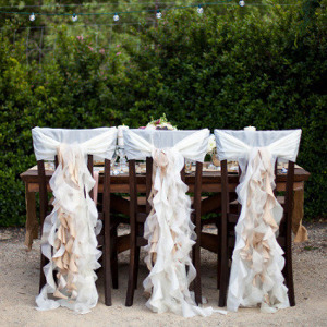 Curly Fabric Chair Covers