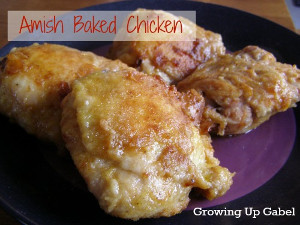 Amish Baked Chicken
