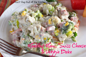 Lightened-Up Ham and Cheese Bake