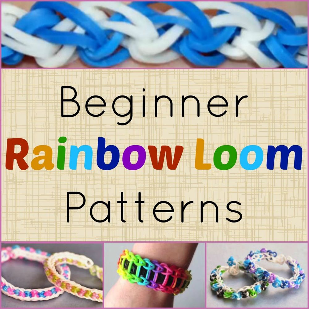10 Beginner Rainbow Loom Patterns Video Tutorials Allfreekidscrafts Com