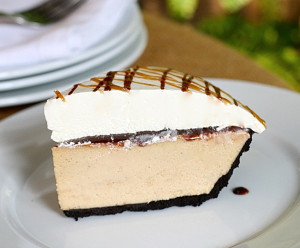 Five Layer Creamy Peanut Butter Pie