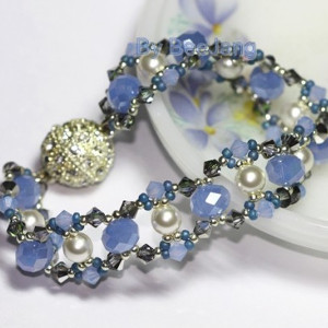 Sky Blue Tiny Treasure Bracelet