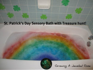 Rainbow Bath Treasure Hunt