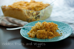 Roasted Garlic Cauliflower Mac and Cheese