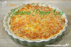 Lite and Cheesy Jalapeno Popper Dip