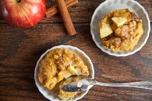 Mini Apple Cinnamon French Toast Casseroles