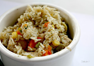 Slow Cooker Turkey Rice Casserole