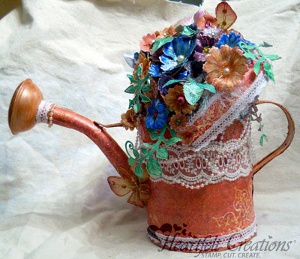 Overflowing Blossoms Watering Can Overflowing Blossoms Watering Can